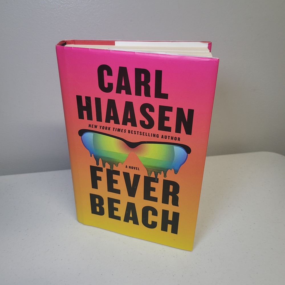Carl Hiaasen Fever Beach Hardcover First Edition 2025 Fiction‎ Novel